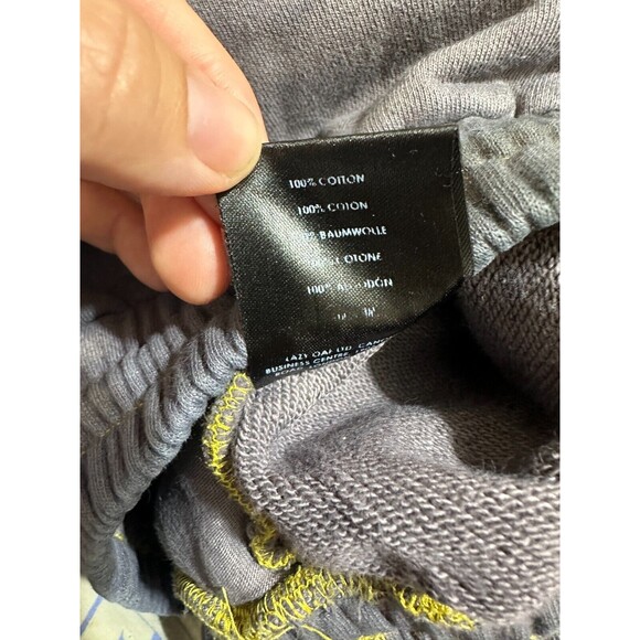 Lazy Oaf Banana Lounge Set Size S Gray 2 Piece Sweatshirt Pants Cropped Pockets - Picture 12 of 13